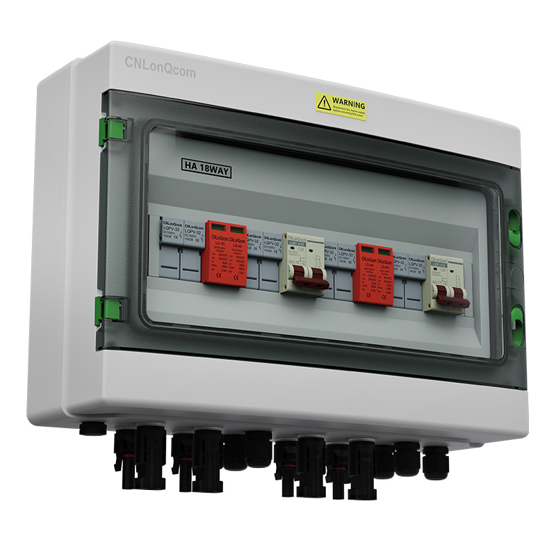 PV Combiner Box 4 इन 2 आउट DC500V