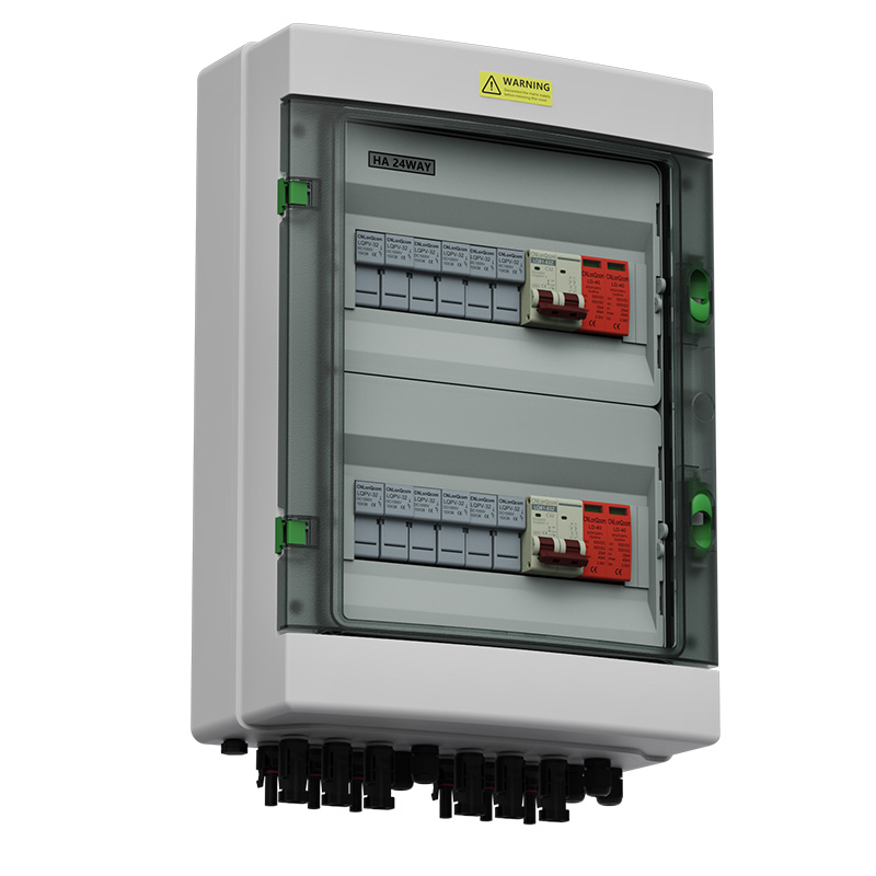 PV Combiner Box 6 इन 2 आउट DC500V